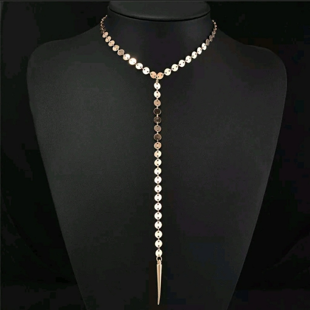 Retro sequined long chain - Picture 2 of 2
